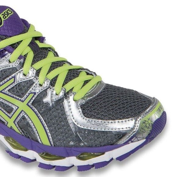 ASICS Gel Kayano 21 Women’s Running Shoes Size 8 T4J5N Multicolor 39 EUR NARROW - Picture 5 of 6